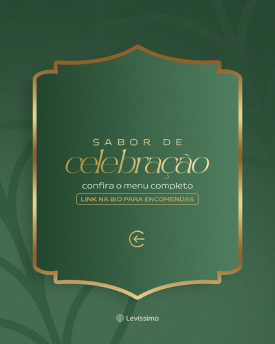 Menu Celebração